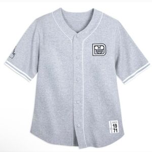 Disneyworld Button-Up Baseball Jersey
